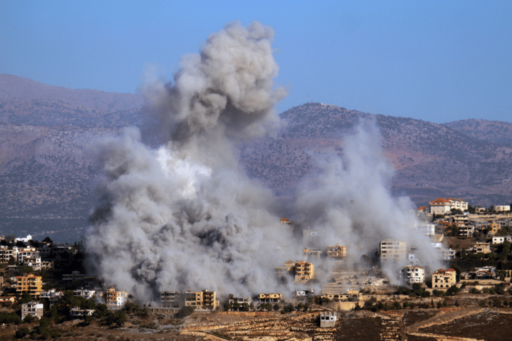 Thumbnail for Hezbollah fires rockets as Israel prepares more strikes