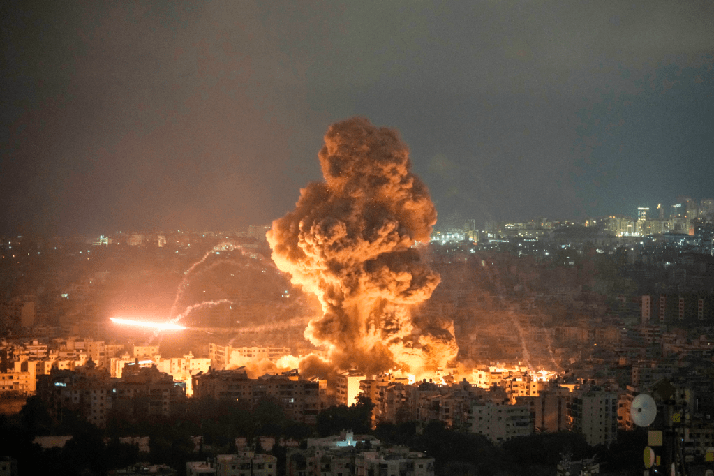 Thumbnail for Israeli airstrikes batter Beirut in heaviest attack so far