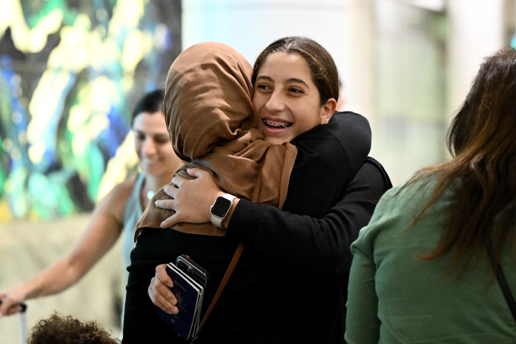 Thumbnail for Lebanon evacuation flights land in Australia, more to come