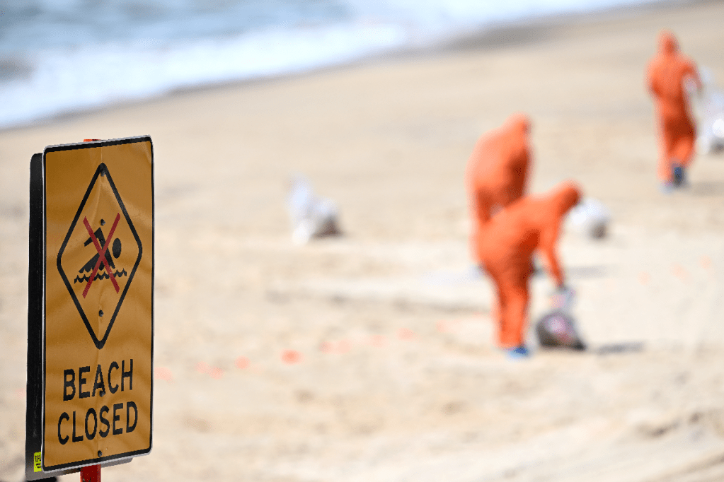 Thumbnail for Mysterious pollution shut more Sydney beaches