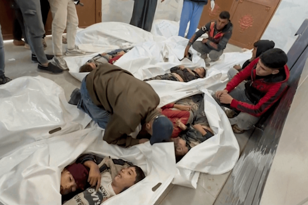 Thumbnail for Israeli airstrike on Gaza residential building kills 93