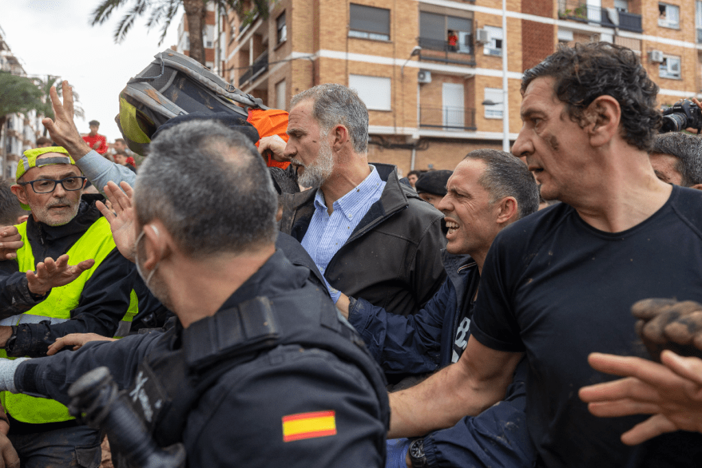 Thumbnail for Spanish king abused as flood death toll rises